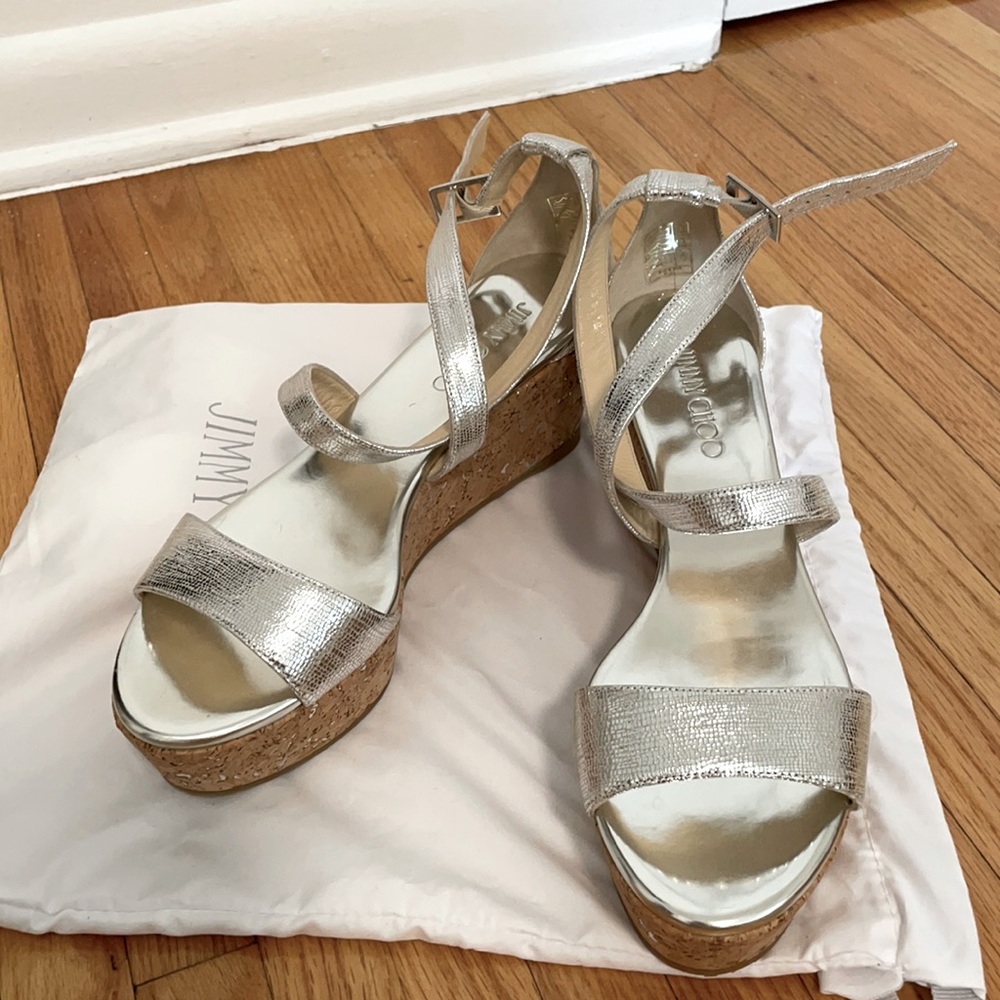 Jimmy Choo platform sandals